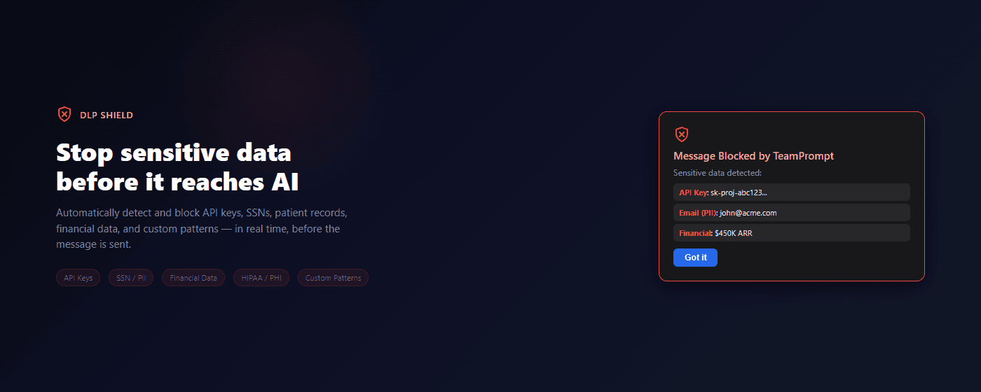 DLP feature hero banner